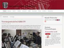 Tablet Screenshot of harmonikaclub-roettenbach.de